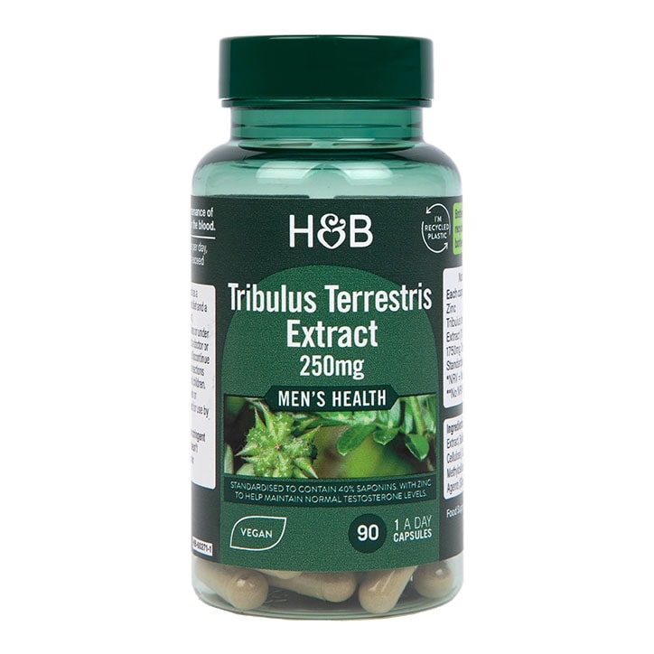 Holland & Barrett Tribulus Terrestris Extract 250mg 90 Capsules